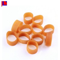 Custom or standard colorful rubber ring shape elastic rubber band