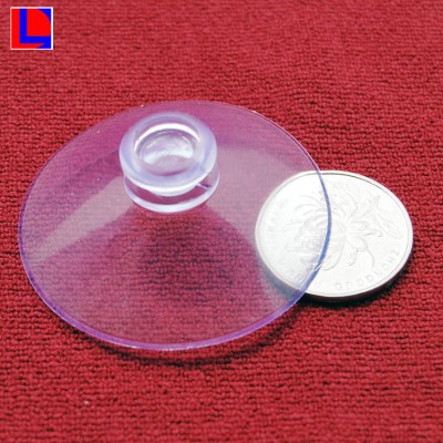 30mm Standard Transparent PVC suction cups with screw