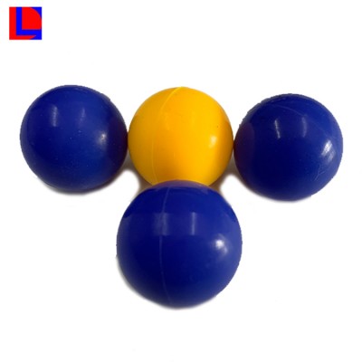 Custom molded solid hollow oil resistant rubber ball