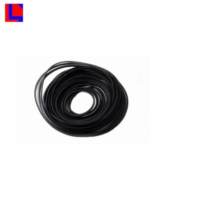 thickness 0.8mm 0.9mm 2mm black player CD rubber customized Round belt rubber