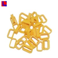 OEM yellow silicone rubber square ring