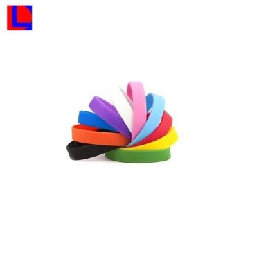 Customized logo coloful flexible silicone/rubber wristband